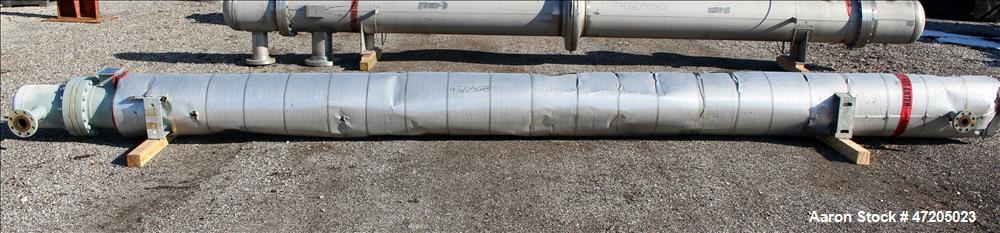 Unused- SteelTek "U" Tube Heat Exchanger, Approximate 250 Square Foot, Horizonta