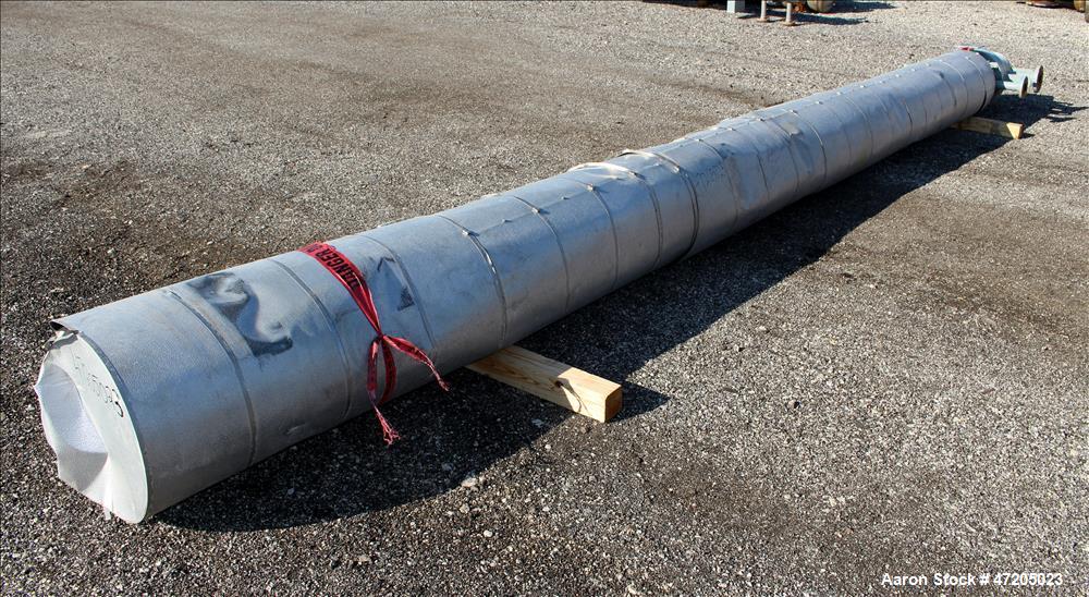 Unused- SteelTek "U" Tube Heat Exchanger, Approximate 250 Square Foot, Horizonta