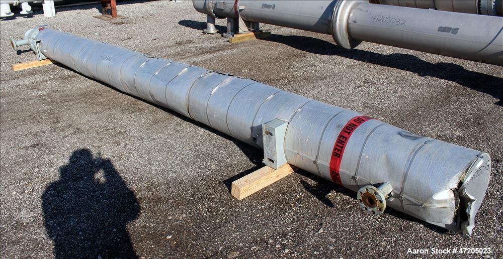 Unused- SteelTek "U" Tube Heat Exchanger, Approximate 250 Square Foot, Horizonta