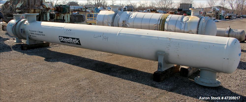 Unused- Steeltek "U" Tube Heat Exchanger, Approximate 2,311 Square Foot, Type BE