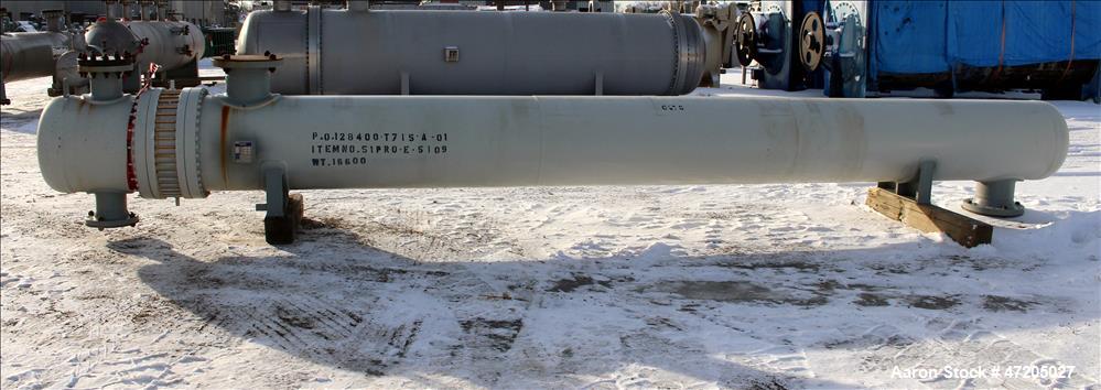 Used Steeltek U-Tube Heat Exchanger – 2,311 Sq. Ft., 312 PSI, Carbon Steel
