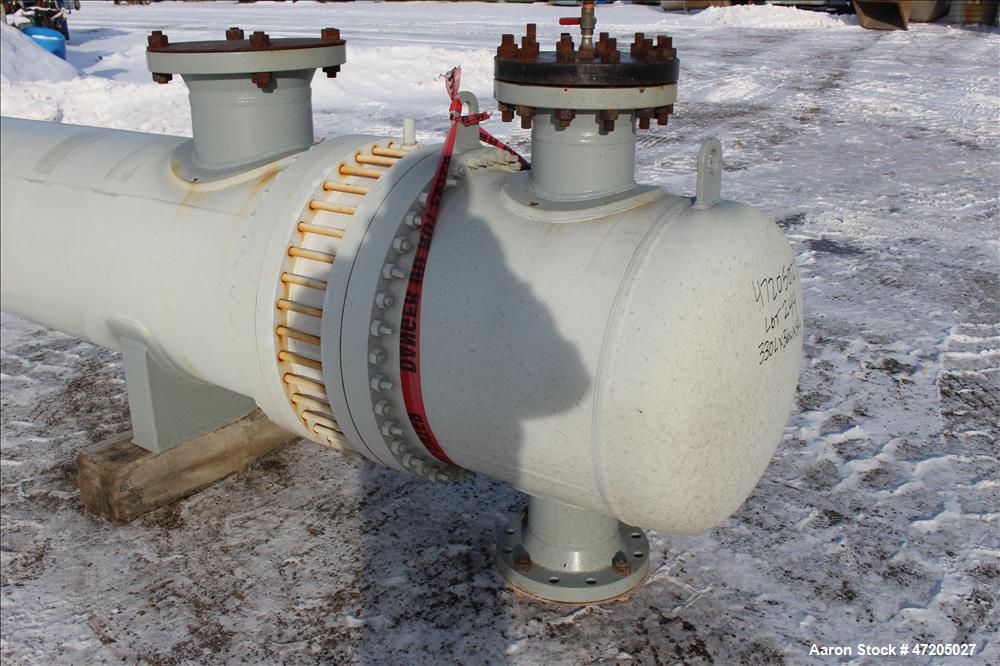 Used Steeltek U-Tube Heat Exchanger – 2,311 Sq. Ft., 312 PSI, Carbon Steel
