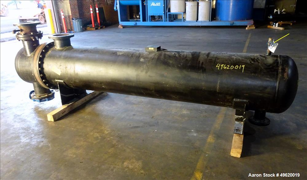 Used Yula U Tube Heat Exchanger, 486 Square Feet, Model CV-4L-120CS, Horizontal