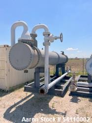 Used Doyle & Roth Shell & Tube Heat Exchanger | 1963 Sq. Ft. | Alloy 400 Tubes | 300 PSI | 2006/2018