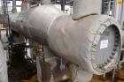 Used J.F.D. Tube & Coil Products 6 Pass U Tube Shell & Tube Heat Exchanger, Approximate 375 Square Feet, Horizontal. Carbon steel shell rated 165 psi at -15 to 425 degrees F., (36) 1