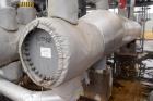Used J.F.D. Tube & Coil Products 6 Pass U Tube Shell & Tube Heat Exchanger, Approximate 375 Square Feet, Horizontal. Carbon steel shell rated 165 psi at -15 to 425 degrees F., (36) 1