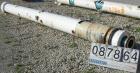 USED: American Standard single pass shell and tube heat exchanger, horizontal, approximately 258 square feet. Carbon steel shell rated 75 psi at 300 deg F, (110) 3/4