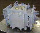 Used Carbone Graphite Block Type Heat Exchanger, Approximately 10 Square Feet