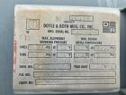 Used Doyle & Roth Shell & Tube Heat Exchanger | 1963 Sq. Ft. | Alloy 400 Tubes | 300 PSI | 2006/2018