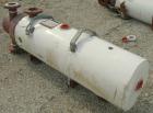 Used Doyle and Roth U Tube Heat Exchanger, approximately 25 square feet, horizontal. Carbon steel shell rated 100 psi at 350 deg F. (32) 3/4