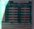 Unused- Fabsco 2 Pass Shell & Tube Heat Exchanger, Approximately 4,092 Square Feet, Horizontal. Carbon steel shell rated 350 psi at -30 to 250 degrees F. (1044) 3/4