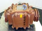 Used Kearney Graphite Block Type Heat Exchanger, approximately 10 square feet