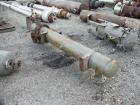 Used Ketema U Tube Shell & Tube Heat Exchanger, 76.6 Square Feet. Carbon steel tubes, tube sheet, bonnet and shell. (70) .75