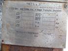 Used Ketema U Tube Shell & Tube Heat Exchanger, 76.6 Square Feet. Carbon steel tubes, tube sheet, bonnet and shell. (70) .75