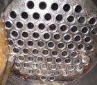 Used Mueller Shell and Tube Heat Exchanger, 250 square feet, horizontal. Carbon steel shell rated 125 psi at 600 deg F and -20 deg F at 125 psi. (73) 3/4