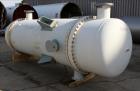Unused- Perry Products Single Pass Shell & Tube Heat Exchanger, 4,143 Square Feet, Model FTS-48-4143, Vertical. Carbon steel shell rated 183 psi/Full Vacuum at -20 to 300 degrees F. (2110) 3/4