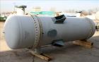 Unused- Perry Products Single Pass Shell & Tube Heat Exchanger, 4,143 Square Feet, Model FTS-48-4143, Vertical. Carbon steel shell rated 183 psi/Full Vacuum at -20 to 300 degrees F. (2110) 3/4