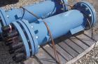 Used SGL Carbon Group Cylindrical Block Graphite Heat Exchanger. Approximately 25 square feet, vertical, model CK2. Service and process sides each rated 100 psi at 356 deg F. Openings: shell (2) 2