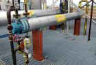 Used Yula U-Tube Shell and Tube Heat Exchanger, Approximately 68 Square Feet