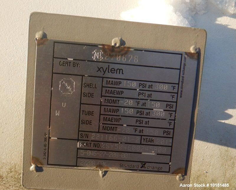 Xylem, Inc.Shell/Tube Heat Exchanger,  Approximately 1,540 Square Feet