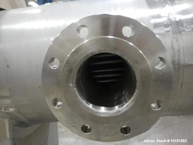 Used Paget 316L Stainless Steel Shell & Tube Heat Exchanger – 564 Sq. Ft., 150 PSI (2022)