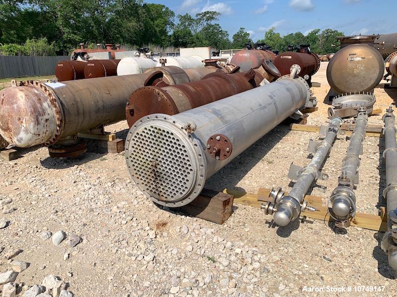Used – 1181 Sq. Ft. Stainless Steel Vertical Shell & Tube Heat Exchanger – Dipl.-Ing. Paul Schwingel GmbH