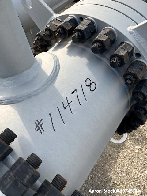 Used Wuxi Chemical Equipment 333 Square Foot Shell and Tube Heat Exchanger, Horizontal. Duplex 2205 stainless steel tubes rated 288.3 psi at 32 to 330 degrees F, 16' 7'' Tube length. 15'' Shell diame...