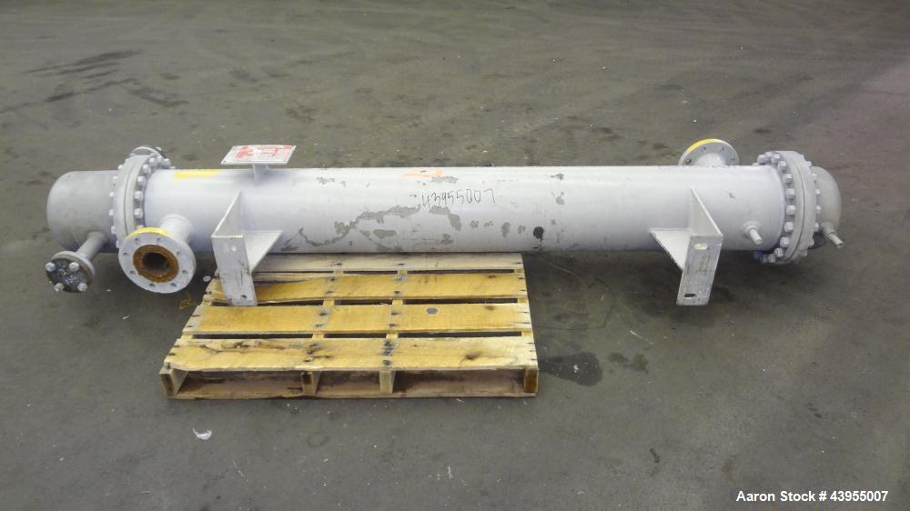 Used Exchanger Repair Service Multiple Pass Shell And Tube Heat Exchanger, 144 Square Feet, Horizontal. Carbon steel shell rated 484 psi at -20 to 400 degrees F. (92) 3/4" Diameter 316 stainless stee...