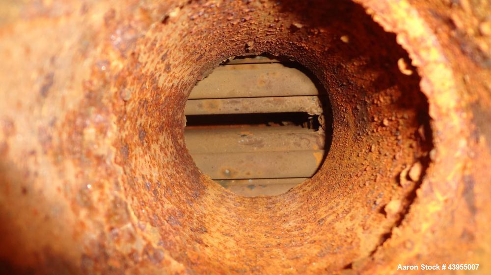 Used Exchanger Repair Service Multiple Pass Shell And Tube Heat Exchanger, 144 Square Feet, Horizontal. Carbon steel shell rated 484 psi at -20 to 400 degrees F. (92) 3/4" Diameter 316 stainless stee...