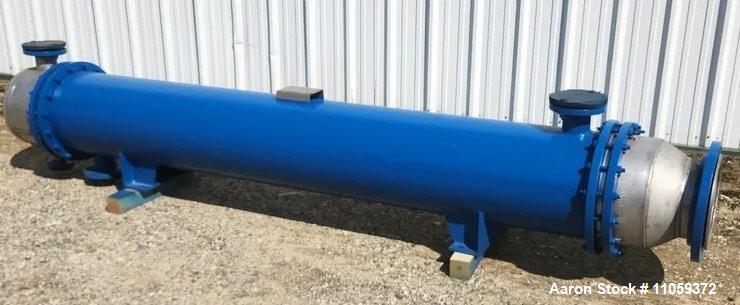 Perry Products Shell & Tube Heat Exchanger – 471 Sq. Ft., SS Tubes, CS Shell (Unused)
