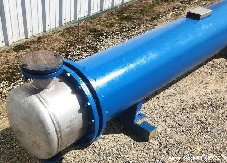 Perry Products Shell & Tube Heat Exchanger – 471 Sq. Ft., SS Tubes, CS Shell (Unused)