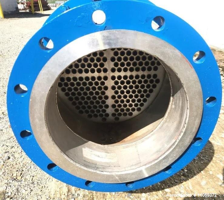 Perry Products Shell & Tube Heat Exchanger – 471 Sq. Ft., SS Tubes, CS Shell (Unused)