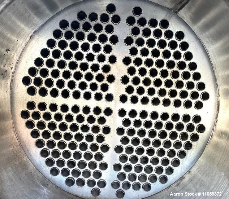 Perry Products Shell & Tube Heat Exchanger – 471 Sq. Ft., SS Tubes, CS Shell (Unused)