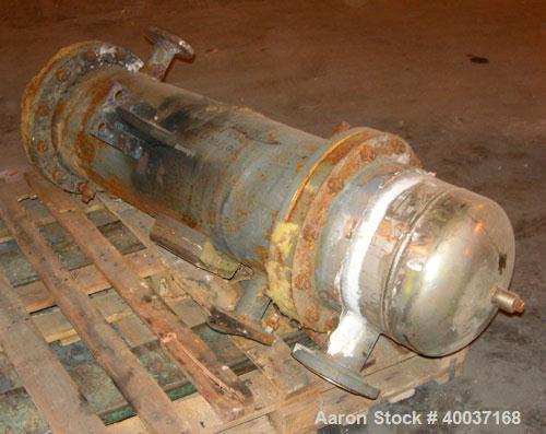 Used Used: Doyle and roth heat exchanger. Shell rated 100 psi at 200 deg.f., tubes rated fv/75 psi at 100 deg.f.. Serial# J-4575-3, National Board# 12625, Built 1985.