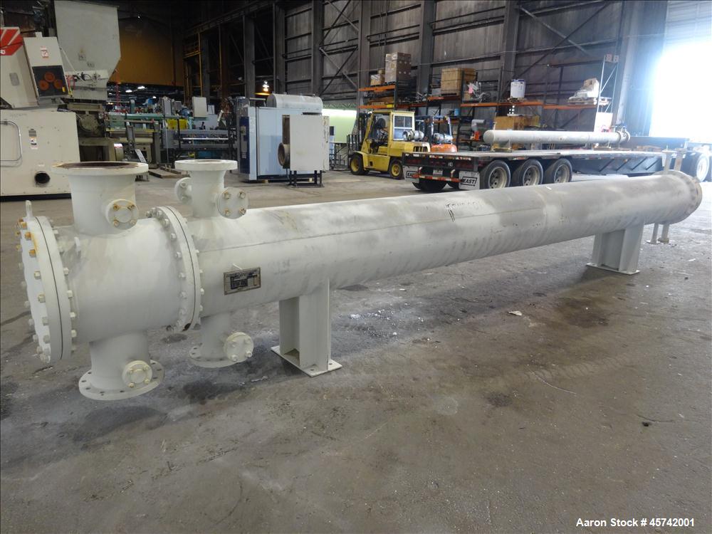 Used- Beaumont Machine Works Inc. Shell and Tube Heat Exchanger, Condenser