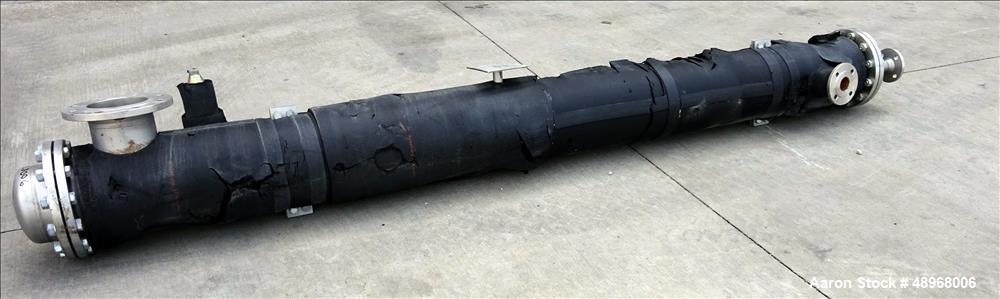 Used Jaggi Bern Shell & Tube Heat Exchanger, Approximately 66 Square Feet (6.2
