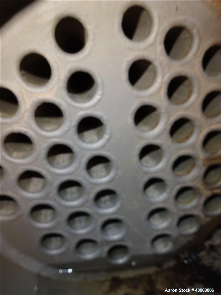 Used Jaggi Bern Shell & Tube Heat Exchanger, Approximately 66 Square Feet (6.2