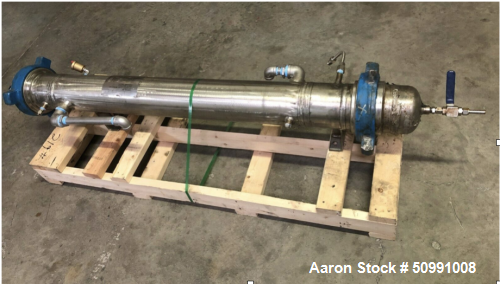 Used CH Murphy Stainless Steel Shell & Tube Heat Exchanger
