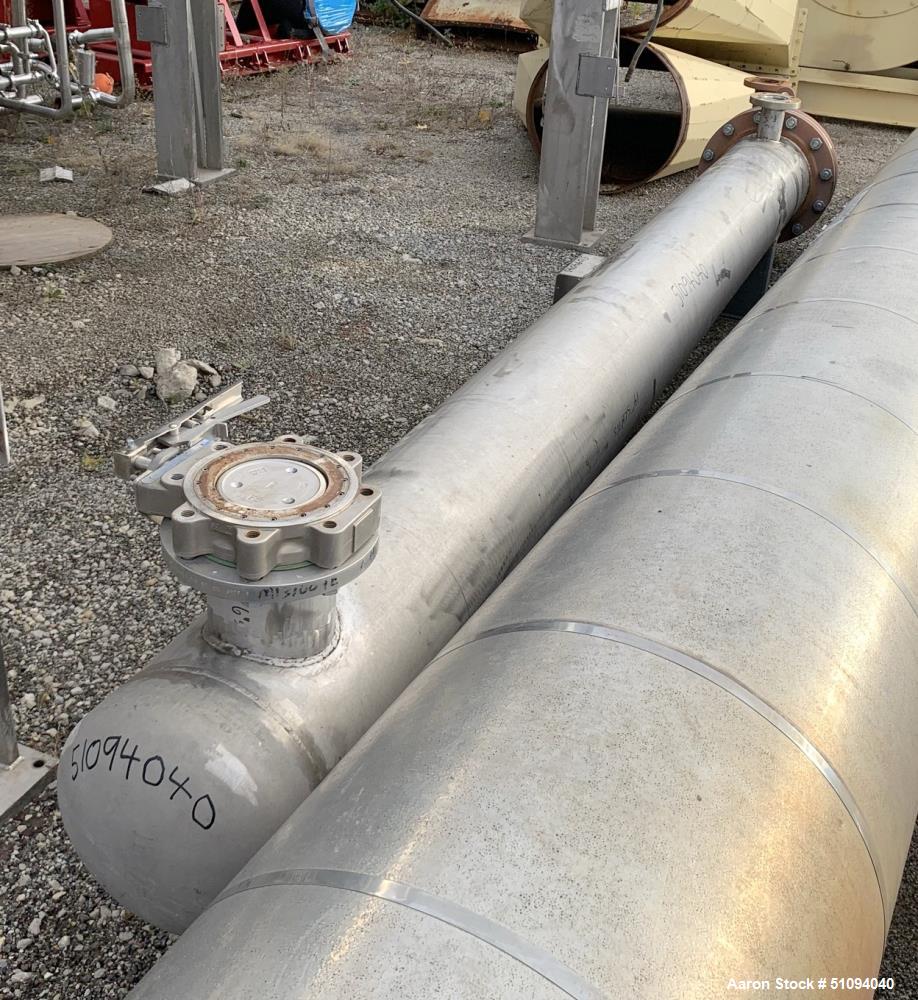 Used Mason Manufacturing 4 Pass U Tube Shell & Tube Heat Exchanger