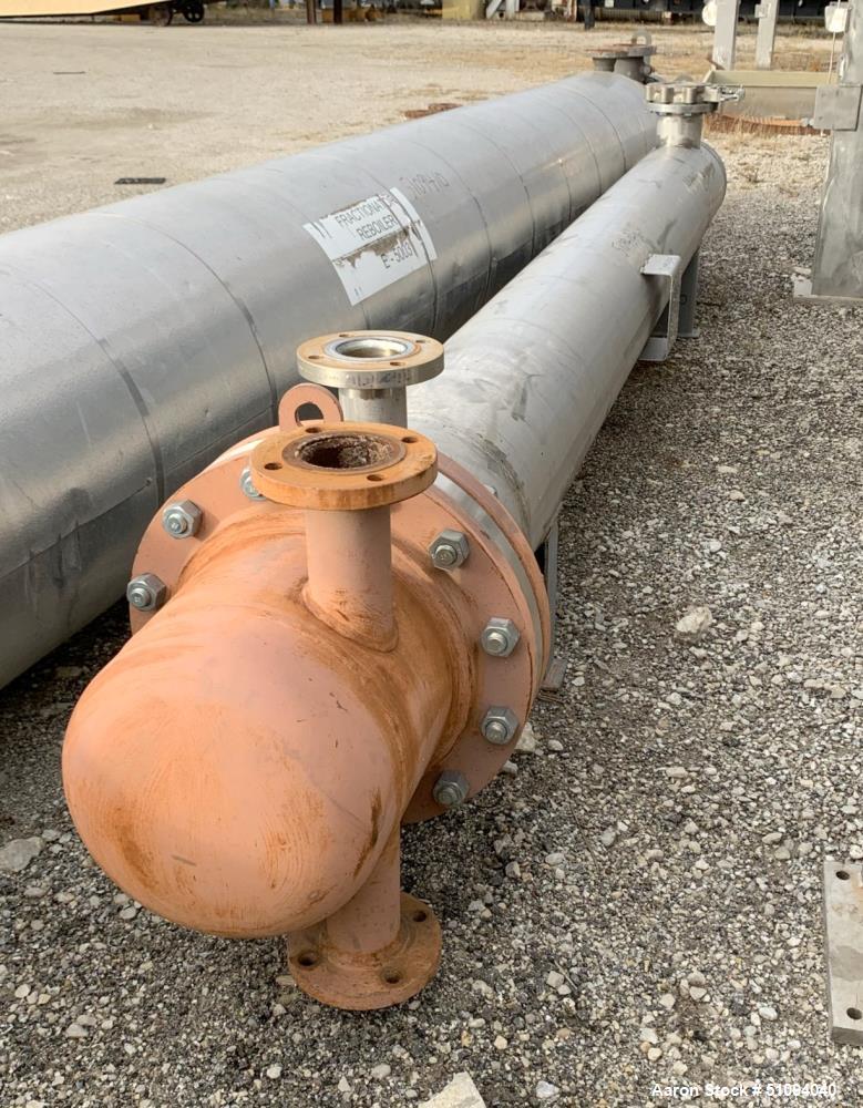 Used Mason Manufacturing 4 Pass U Tube Shell & Tube Heat Exchanger
