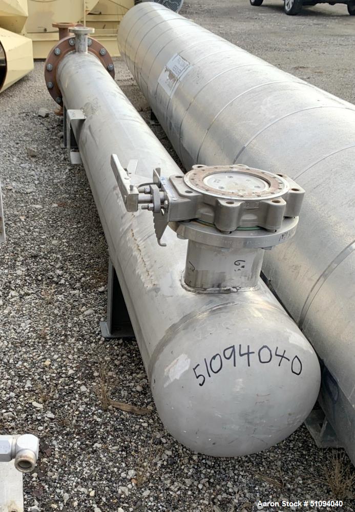 Used Mason Manufacturing 4 Pass U Tube Shell & Tube Heat Exchanger