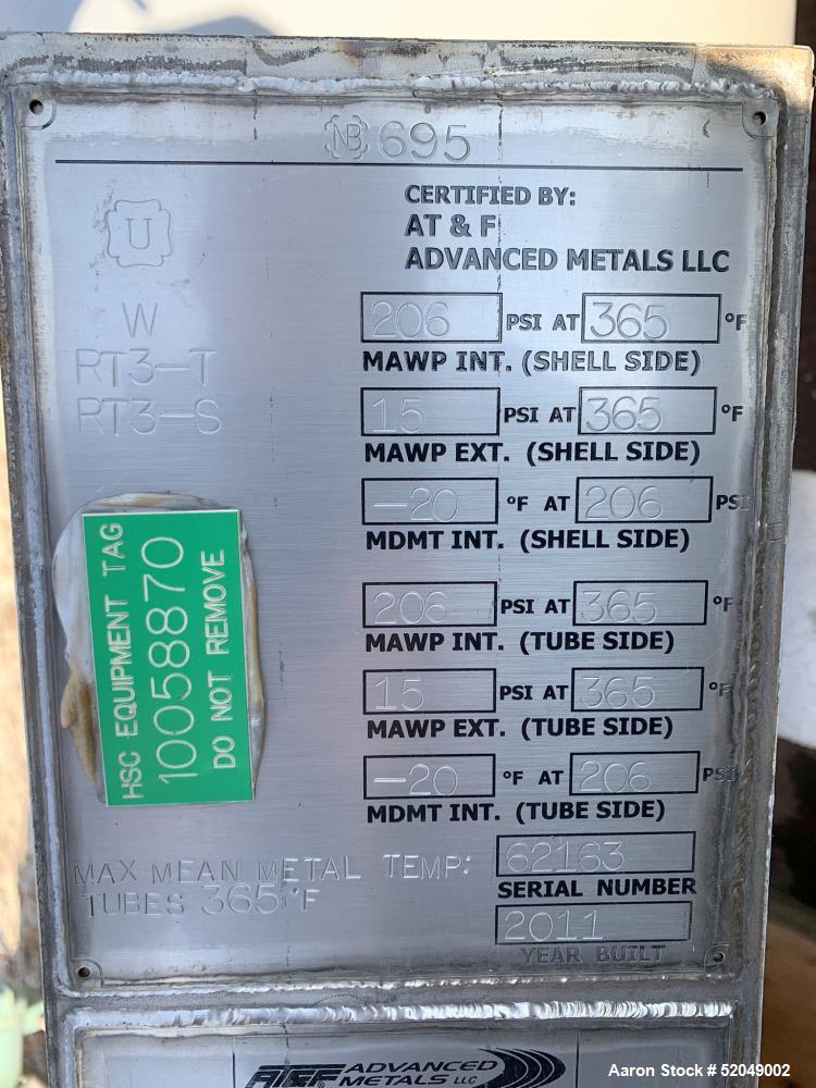 Duplex Alloy Shell & Tube Heat Exchanger