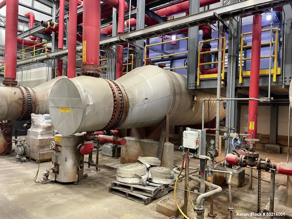 Mason Mfg Inc “U-Tube” Shell & Tube Heat Exchanger / Reboiler, 4,647 Square Feet