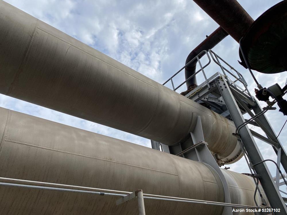 Used Southern Heat Exchanger 8500 Sq. Ft. 304L Stainless Horizontal Heat Exchanger – 51" x 26', Built 2019