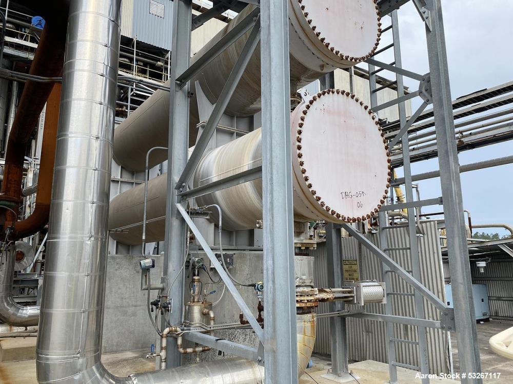 Used Southern Heat Exchanger Corp. 304L Stainless Steel Horizontal Heat Exchanger, Approximately 8500 sq. ft