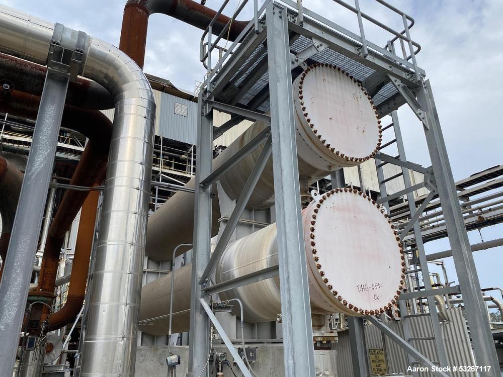 Used Southern Heat Exchanger Corp. 304L Stainless Steel Horizontal Heat Exchanger, Approximately 8500 sq. ft