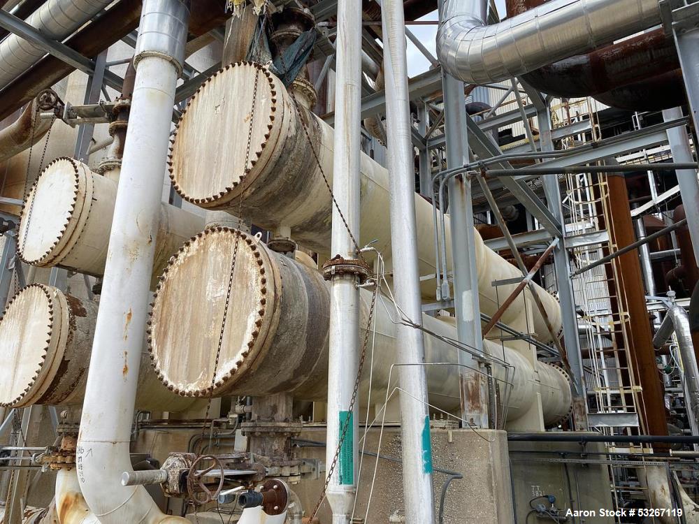Used Rubicon 304L Tube Heat Exchanger – 51" Diameter, 26' Length, Built 2007