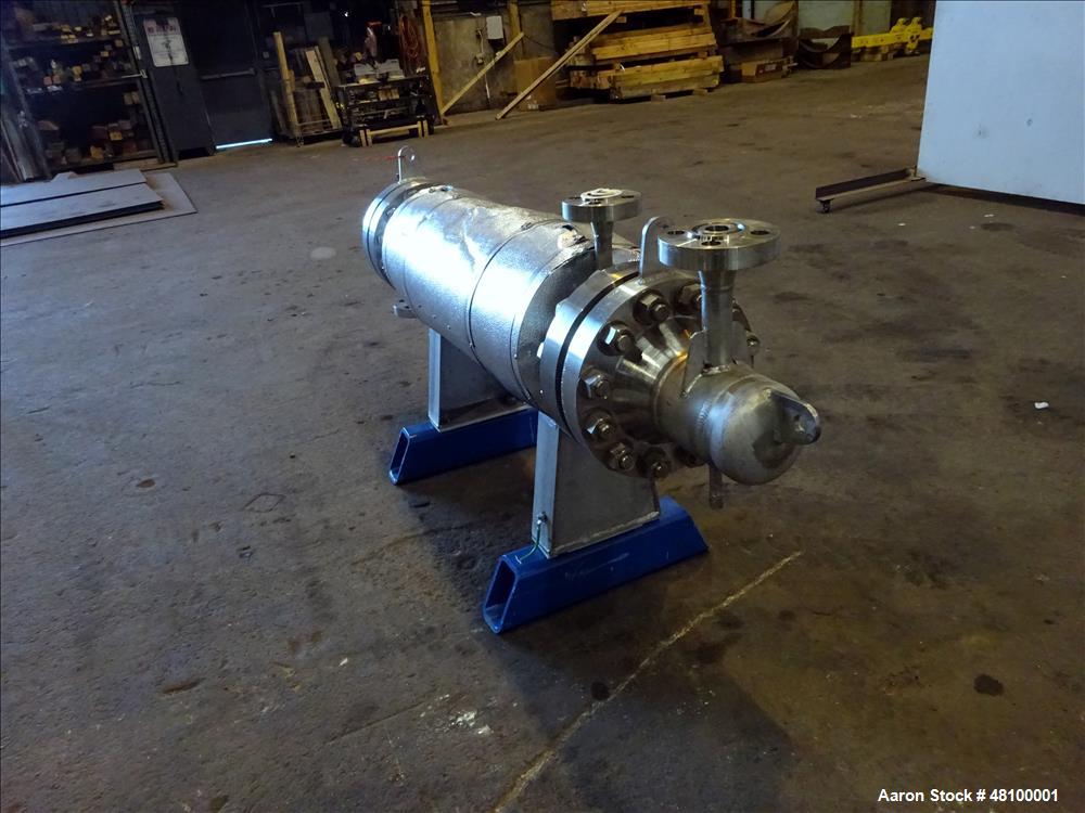 Used- ADM Stainless Inc. Heat Exchanger, Model CV.