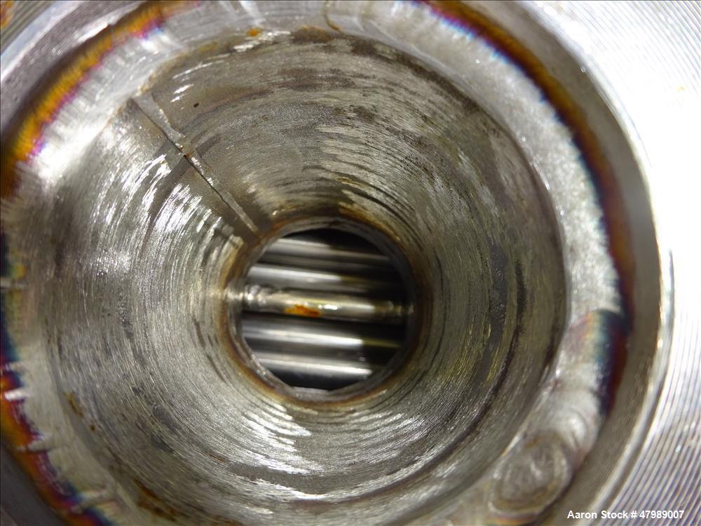 Used API Basco Shell & Tube Heat Exchanger, Approximate 62 Square Feet, Horizon
