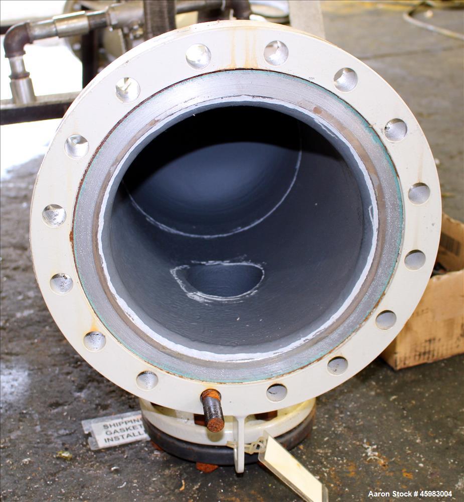 Unused- AT&F Advanced Metals Single Pass Shell and Tube Heat Exchanger, 76.2 Square Feet, Horizontal. Carbon steel shell rated 195 psi at -20 to 400 degrees F. (67) 3/4" Diameter x 72" long 2205 stai...